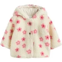 Next Kapuzenfleecejacke Baby Kapuzenjacke mit Borg (1-St)