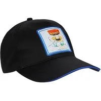 Hofbräuhaus München Baseball Cap, Cap „Aloisius“ – Schwarz, 3D-Patch & Stickerei, 100 % Baumwolle 100 % Baumwolle