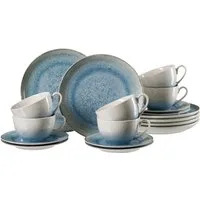 Ritzenhoff & Breker Kaffeeservice Oslo (18-tlg), 6 Personen, Steinzeug