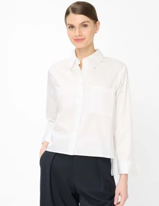 Brax Damen Hemd Style VICA white, weiß, Gr. 36