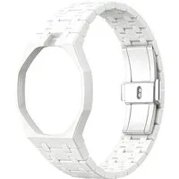 HS.SUPPLY Uhrenarmband Armband passend für RoyalPop Audemars Piguet x Swatch, Armbandlänge anpassbar - Gliederaufbau