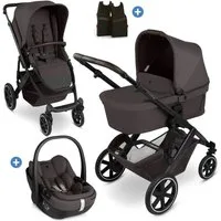 ABC Design Kombi-Kinderwagen Salsa Core - Falcon, 3in1 Kinderwagen Buggy Set mit Babywanne, Babyschale Calla & Sportsitz