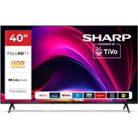 Sharp 40HE2745E LCD-LED Fernseher (101 cm/40 Zoll, Full HD, Smart TV powered by TiVo, Smart TV powered by TiVo, HDR, Triple-Tuner)