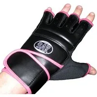BAY-Sports MMA-Handschuhe FIT rosa pink Krav Maga Wing Tsun Fitness MMA Handschutz Handschützer (Paar), XS - XL Erwachsene und Kinder
