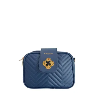 Baldinini Trend Blau PU Damen Umhängetasche