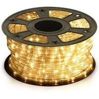 Clanmacy Lichterschlauch 10m-50m LED Lichterschlauch Bunt Lichterkette Lichtschlauch 8 Modi, Wasserdicht