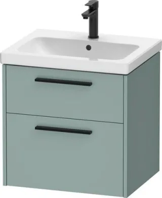 Duravit D-Code Waschtischunterschrank wandhängend Schubk. 2, DC46700BDHG0000
