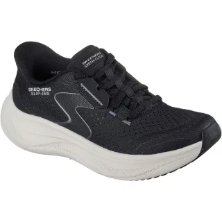Skechers Skech Cloud Plush Horizon Polyester Damen Schwarz/Weiß Sneaker