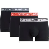 Nike Underwear Trunk TRUNK 3PK (Packung, 3-St., 3er) mit Logo-Elastikbund