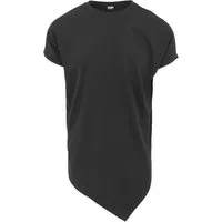 URBAN CLASSICS Longshirt Urban Classics Herren Asymetric Long Tee (1-tlg)