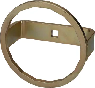KS Tools 1/2" Ölfilterschlüssel für Fuso, Ø 123 mm - 16 Flächen - 460.4620