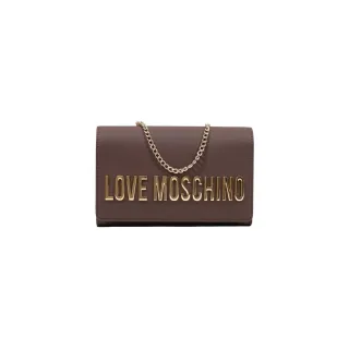 Love Moschino Braune Polyethylen-Handtasche