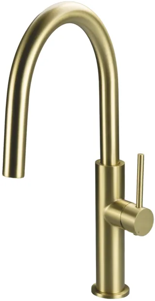 Neuesbad Spültischarmatur mit U-Auslauf, Gold Gebürstet NB1DEBQJR62M1