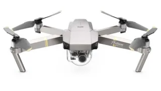 DJI Mavic Pro Platinum Drohne (Fly More Combo) platin/grau