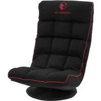 ML-DESIGN Sessel Gaming Bodenstuhl ergonomisch Gaming Sessel 360°drehbar Relaxsessel, Bodensessel Schwarz-Rot verstellbare Rückenlehne klappbar Sessel