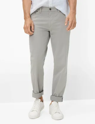 Eurex Herren Five-Pocket-Hose Style LUKE GREY, grau, Gr. 32U