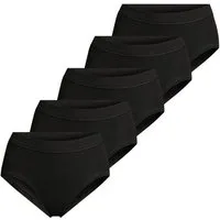 ESGE - Die Wäsche-Macher Hüftslip 5er-Pack Basic - Feinripp (Spar-Set, 5-St) Hüftslip - Baumwolle