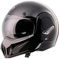 Burnout Motorradhelm Flipback Vortex Onyx