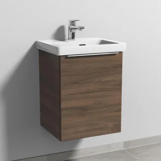 Sanipa 3way Waschtischunterbau zu Villeroy & Boch Subway 3.0 Waschtisch mit 1 Tür, Eiche-Arizona UM84380