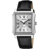 CASIO TIMELESS COLLECTION Quarzuhr MTP-B190L-7BVER, Armbanduhr, Herrenuhr, Lederarmband, analog