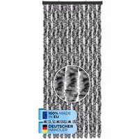 Bestlivings Insektenschutz-Vorhang Chenille viele Größen/Farben, geräuschlos, luftdurchlässig, wetterfest, langlebig, Made in EU