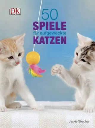 50 Spiele für aufgeweckte Katzen [Broschiert] [2008] Jackie Strachan
