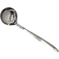 BURI Schöpflöffel Schöpfkelle aus Edelstahl 28,5cm Suppenkelle Saucenlöffel Saucenkelle