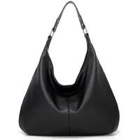 FOUORTUNATE-BEE Schultertasche Damen Tote Bag Vintage PU-Kunstleder Handtasche (Schultertasche mit Reißverschluss)