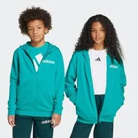 adidas Sportswear Trainingsanzug J LIN FT TS 220 (2-tlg), zweiteilig, aus Baumwolle und Polyester, weiches French Terry