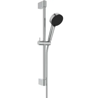 Ideal Standard Brausekombination Idealrain 644mm, 2-fach-Handbrause d:100mm 6l, Chrom, BE417AA BE417AA
