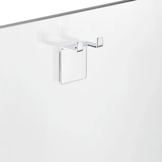 AVENARIUS Wandhalter mit 2 Haken 9004595010