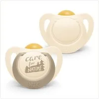 NUK Schnuller NUK for Nature Baby-Nachhaltige Gummischnuller Latex
