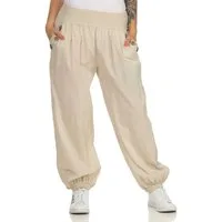 simaranda Pumphose Damen Sommerhose 401 Beige