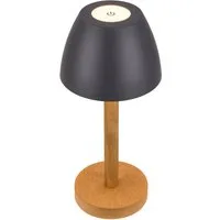 Briloner Leuchten LED Außen-Tischleuchte SERINA WOOD 7661015