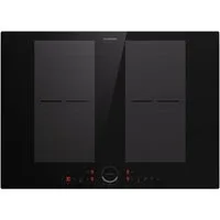 Klarstein Induktions-Kochfeld Delicatessa 70 Flex, Kochfelder Induktion Hob Flex 4 Zonen 7000 W