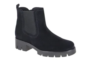 Gabor 31.710 Damen Stiefelette pazifikblau mit Komfort Fu?bett