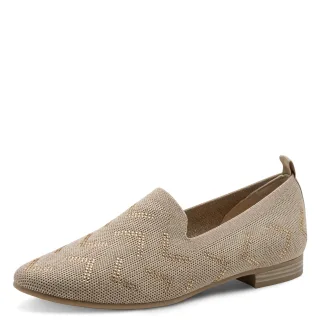 MARCO TOZZI Slipper Blockabsatz, Businessschuh Schlupfschuh in veganer Verarbeitung
