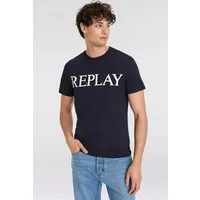 Replay T-Shirt mit Logo-Frontprint