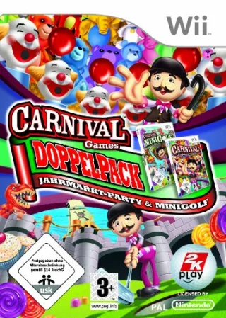 Carnival Games Doppelpack: Jahrmarkt Party + Minigolf [Nintendo Wii]