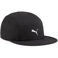 PUMA Baseball Cap ESS RUNNING 5 PANEL CAP sportlicher Stil, 6-Panel-Mützenform, mit gebogenem Schirm