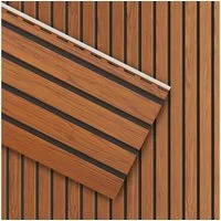 VILO Verkleidungspaneel Canadian Siding Paneel Fronto V-Black 2,95m St. 0,74qm golden oak, BxL: 28,5x295 cm, 0,963 qm, (Stückweise 1 Paneel, 0,963 qm) 2-lagig, schwarze Fuge, pflegeleicht, abwaschbar, Leichtgewicht