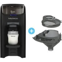 Baby Brezza Babyflaschenwärmer Automatischer Flaschenzubereiter mit 2 Milchpulvertrichtern, mischt Wasser und Milchpulver klumpenfrei per Knopfdruck