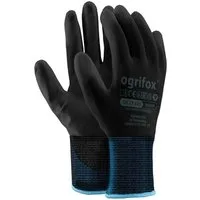 Midori Arbeitshandschuh-Set (12-St) Montagehandschuh Schutzhandschuh Polyester, Polyurethan Größe L (Nr.9)