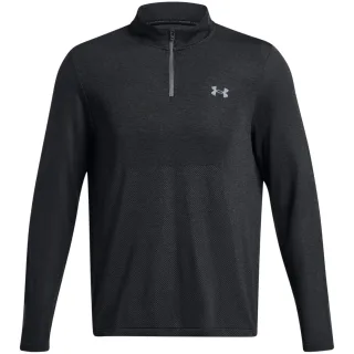 Under Armour - "Stride" Oberteil für Herren, mit kurzem Reißverschluss (Grau)