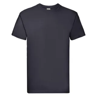 Fruit of the Loom - "Super Premium" T-Shirt für Herren (Marineblau)