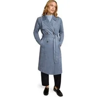 Zero Wintermantel Damen in Lederoptik