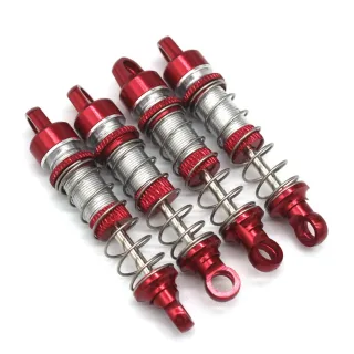 4PCS Upgraded Metal Oil Filled Shock Absorber Damper for MNRC MN78 Cherokee 1/12 RC Car Vehicles Models Spare Parts