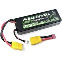 Absima GREENHORN LINEV2 2S 7.4V-50C 7000 HC LIPO AKKU mit XT90 Plug 4140019 Akku