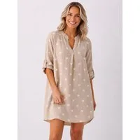 Zwillingsherz Tunikakleid Musselin Tunika/Kleid mit Herzen