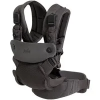 Joie Babytrage Savvy Air - Cinder, Baby Bauchtrage Rückentrage für Neugeborene ab 3,5-15 kg 4 positionen